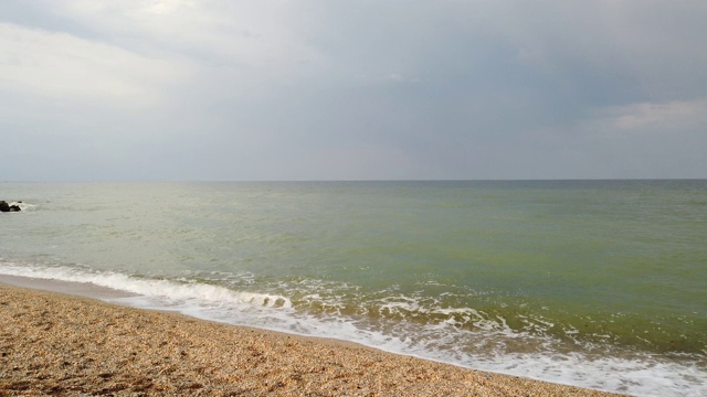 海边的海浪。视频素材