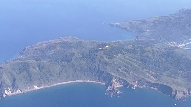 AERIAL, Kuchinoerabujima Is，鹿儿岛，日本视频素材