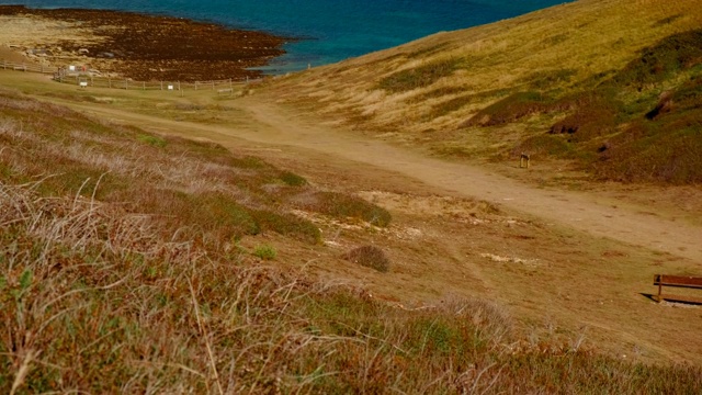 七姐妹，Cuckmere Haven, Sussex，英格兰，英国视频素材