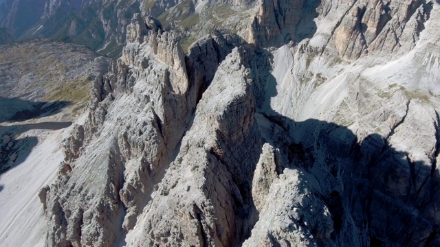 石山鸟瞰图视频素材