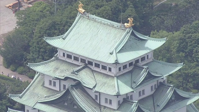 日本爱知县名古屋城堡视频素材