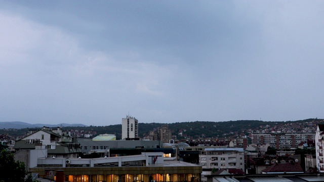 暴风雨要来了视频素材