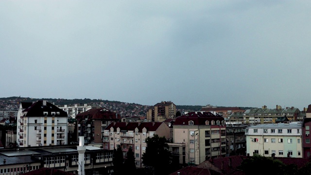 暴风雨要来了视频素材