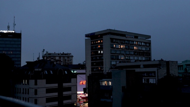 暴风雨要来了视频素材