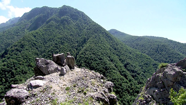 高加索山脉视频素材