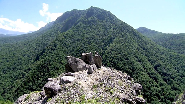 高加索山脉视频素材