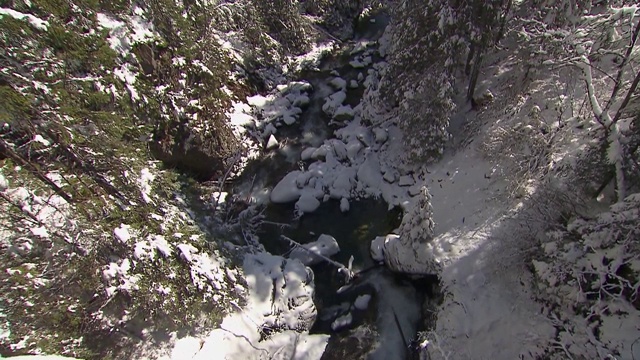 高山流水视频素材