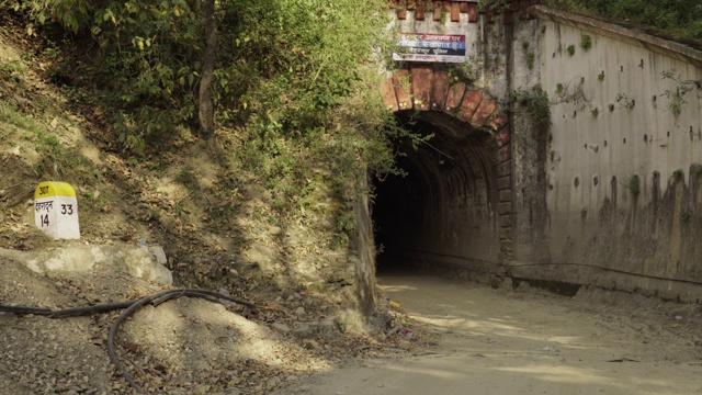 地下运输隧道视频素材