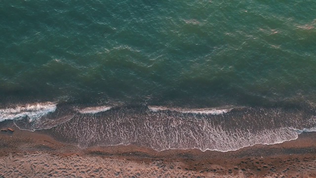 海洋无人机视图视频素材