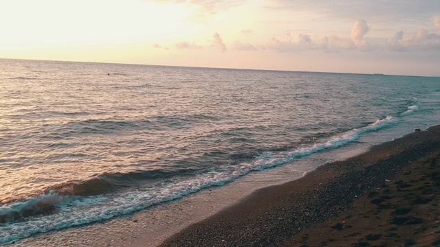 海洋无人机视图视频素材