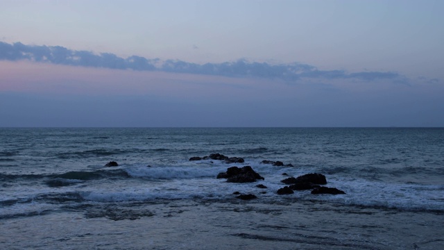 海滩和海浪视频素材