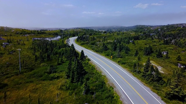 沿海高速公路开车视频素材