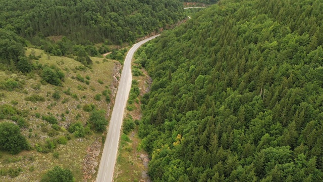 山路视频素材