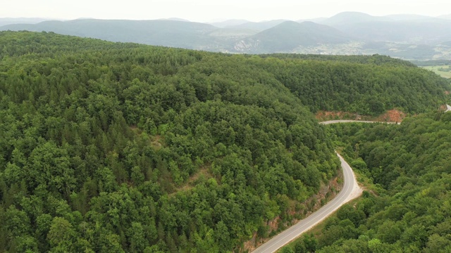 山路视频素材