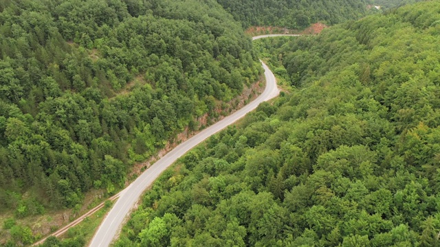 山路视频素材