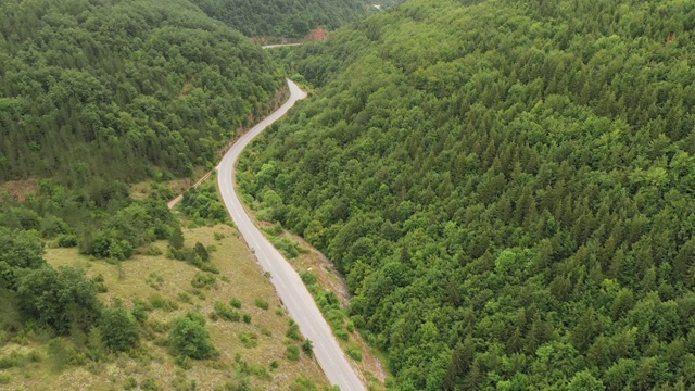 山路视频素材