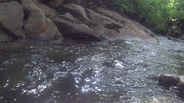 高山流水视频素材