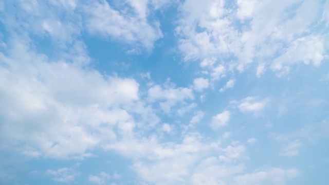 视频美丽的普遍Cloudscape背景，时间流逝。视频素材