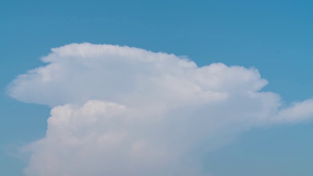 视频美丽的普遍Cloudscape背景，时间流逝。视频素材