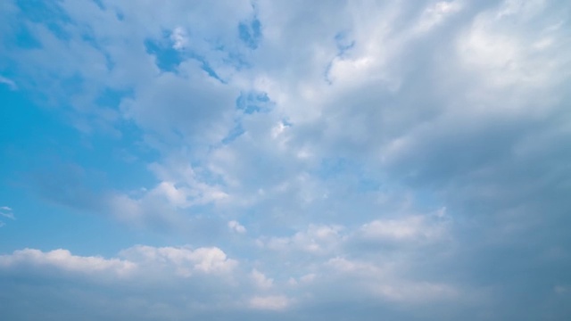 视频美丽的普遍Cloudscape背景，时间流逝。视频素材