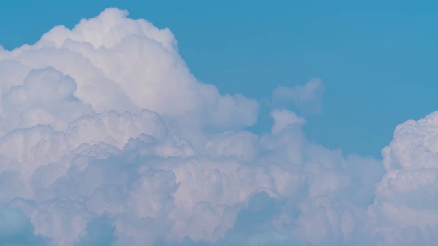 视频美丽的普遍Cloudscape背景，时间流逝。视频素材