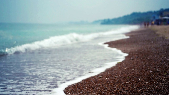 海边的海浪视频素材