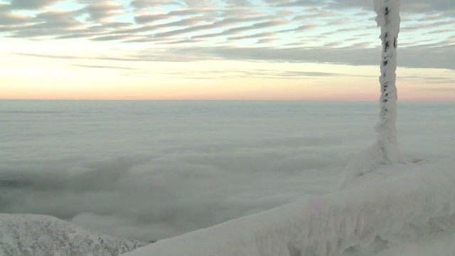 云中Karkonosze山视频素材