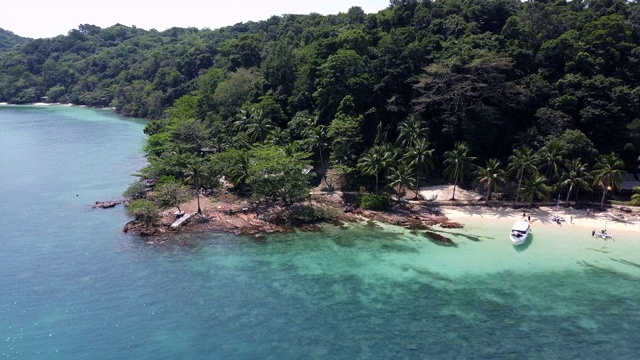 海边和海滩在傍晚，海景和傍晚的海滩视频素材