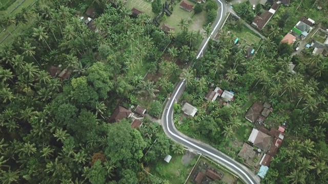 印度尼西亚巴厘岛Karangasem区村庄视频素材