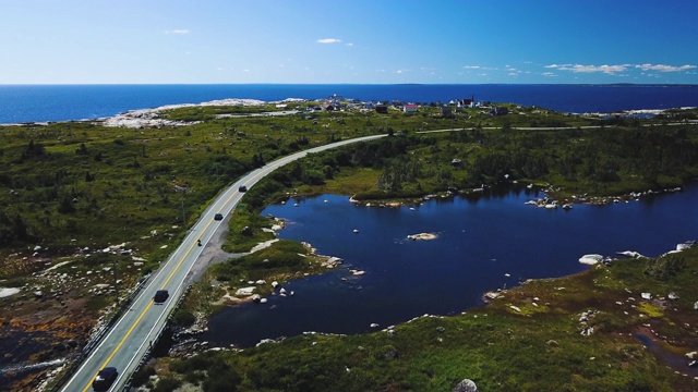 沿海高速公路开车视频素材