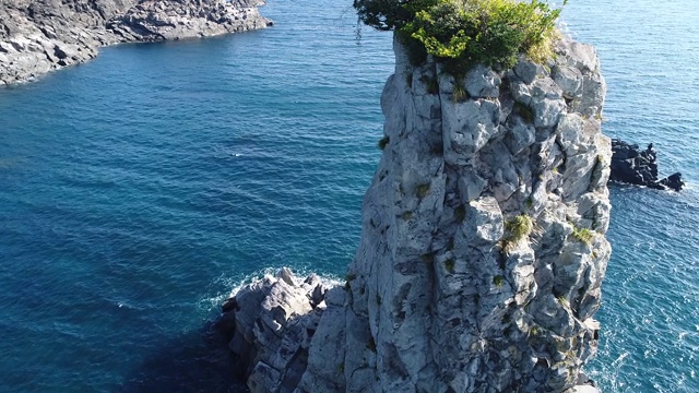 Oedolgae Rock / Seogwipo-si，济州岛，韩国视频素材