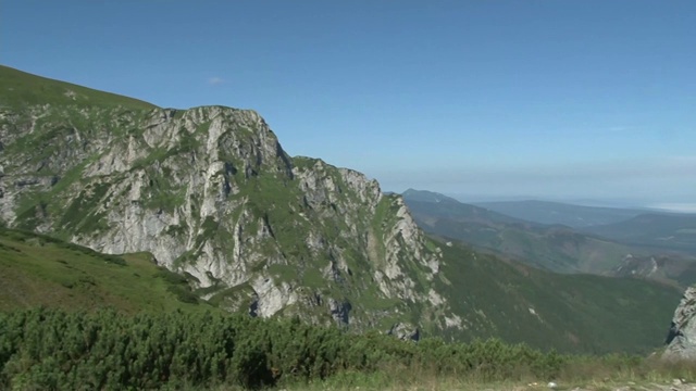 夏天的塔特拉山视频素材