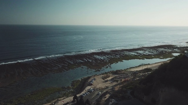 海滩风景/印度尼西亚的巴厘岛视频素材