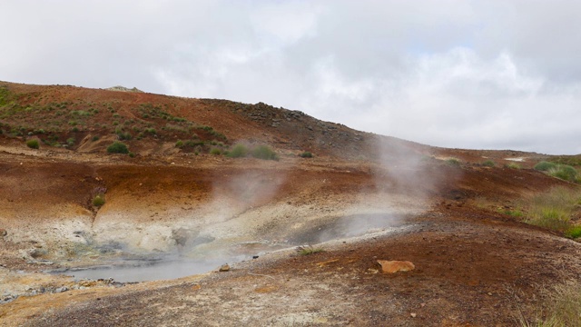 Reykjanesfólkvangur地热区，冰岛视频下载