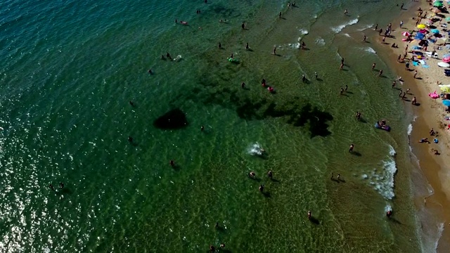 夏天海洋场景视频下载