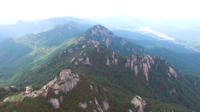 松尼山国家公园/ Sangju-si，庆尚北道，韩国视频素材