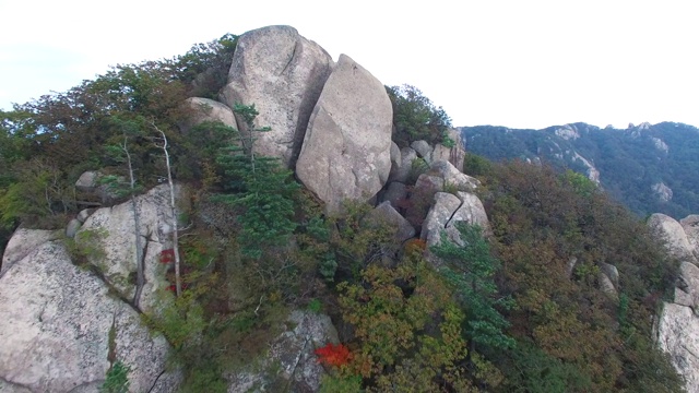 松尼山国家公园/ Sangju-si，庆尚北道，韩国视频素材