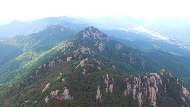 松尼山国家公园/ Sangju-si，庆尚北道，韩国视频素材