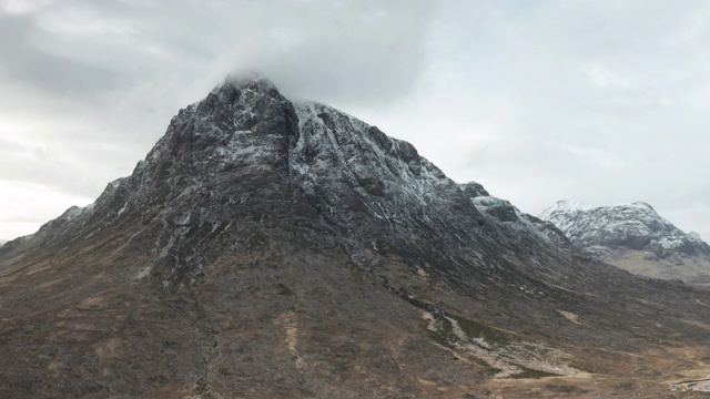 Buachaille Etive Mor在Glen Coe和Glen Etive。视频素材