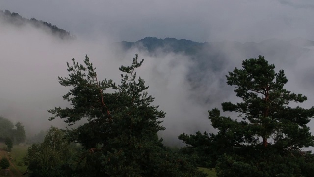 云山鸟瞰图视频素材