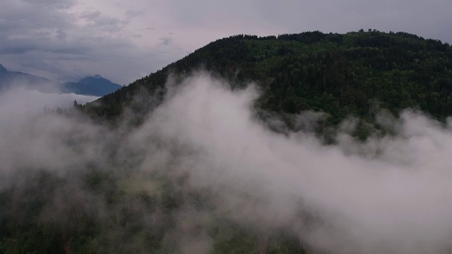 云山鸟瞰图视频素材