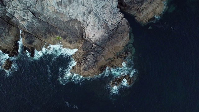 布列塔尼海岸-法国视频素材