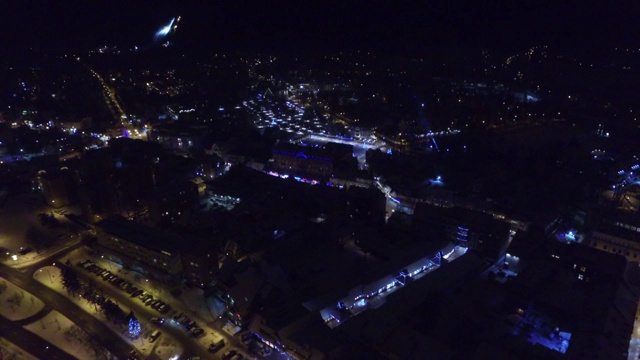 Zakopane -鸟瞰图视频素材