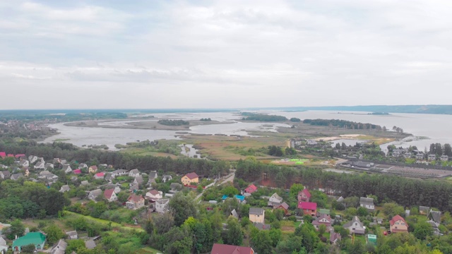 河谷空中视频素材