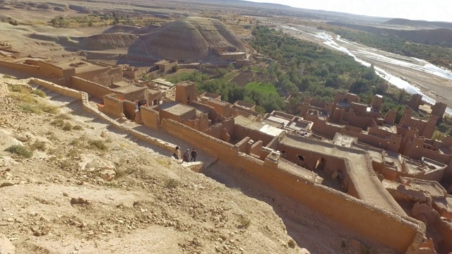 翻出Ait-Ben-Haddou Casbah(卡斯巴)视频素材