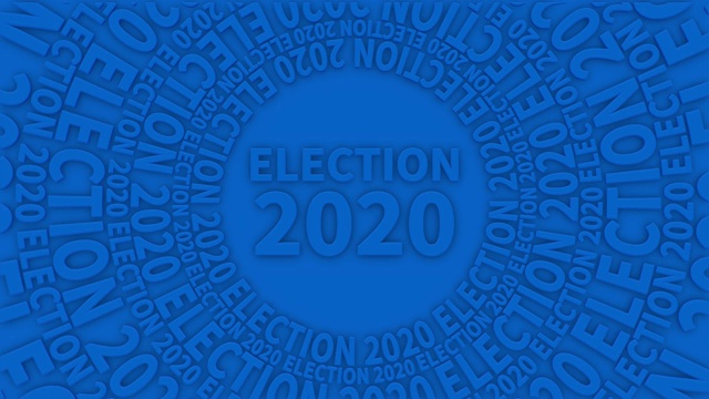 选举2020 4K可循环股票视频视频素材