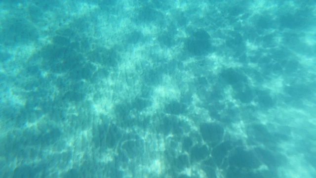 Underwater一枪(pebbles)视频素材