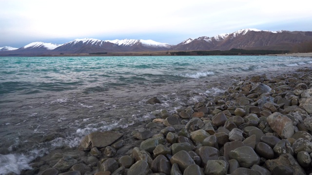 Lake Tekapo。视频素材