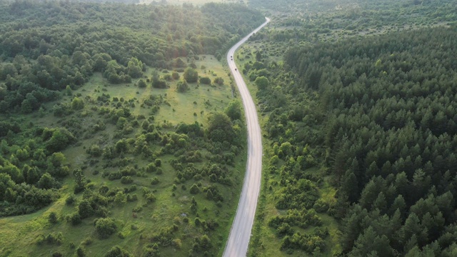 公路旅行视频素材