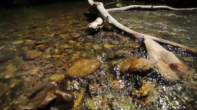 山体河水视频素材